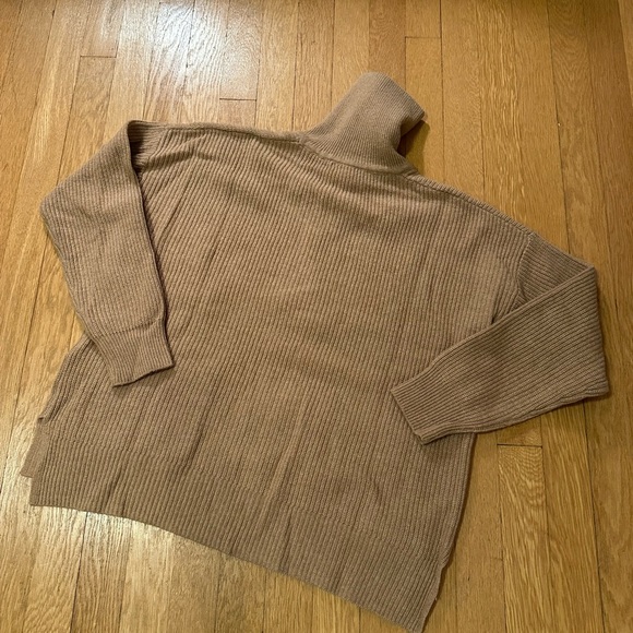 Madewell Zip Turtleneck Pullover Sweater - Picture 5 of 5